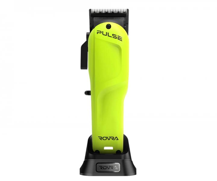 Profesion�ln� st�ihac� strojek na vlasy Rovra Pulse Clipper 6482 - neonov� zelen�
