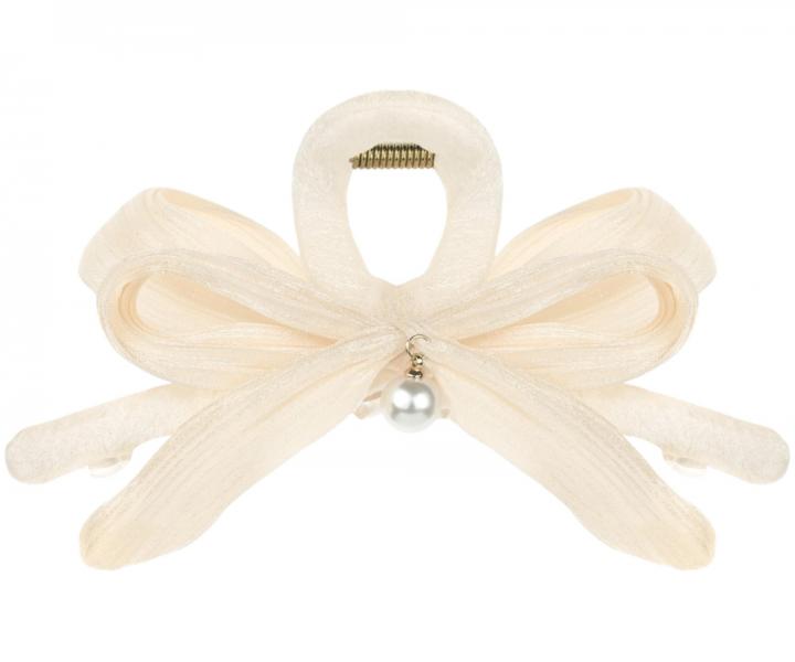 Sk�ipec do vlas� s ma�l� a perli�kou Invisibobble Clipstar L Ballet Core - kr�mov�
