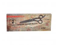 Profesionální kadeřnické efilační nůžky Fox Barber Expert 6" - 36 zubů, matné černé