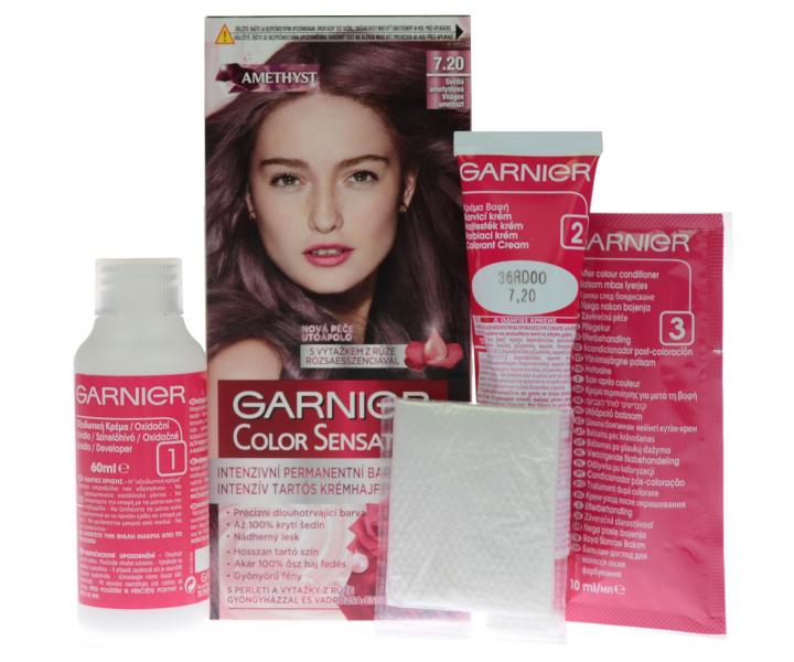 Permanentn� barva Garnier Color Sensation 7.20 sv�tl� ametystov�