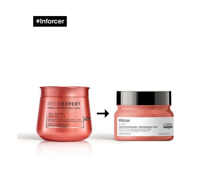 Maska pro posílení oslabených vlasů Loréal Professionnel Serie Expert Inforcer - 250 ml