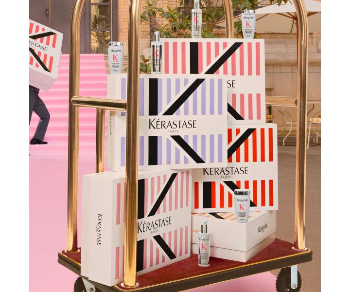 Dárková sada pro hydrataci barvených vlasů Kérastase Chroma Absolu Fondant Spring Box