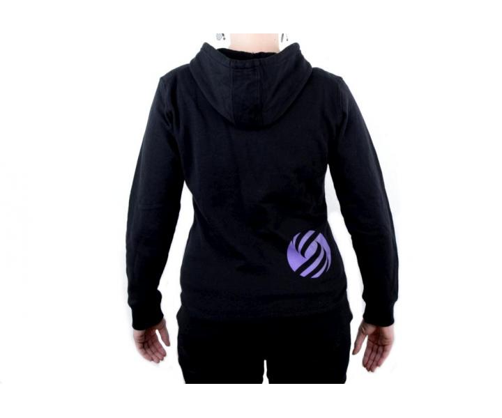 Mikina na zip s potiskem - dmsk, ern M