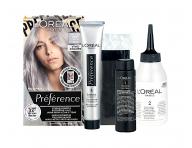 Permanentní barva na vlasy Loréal Préférence 10.112 Silver Grey - stříbrná