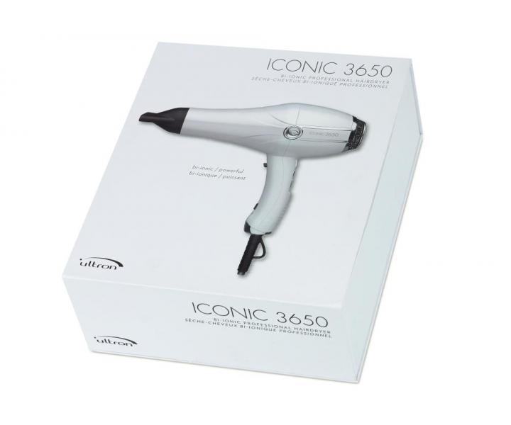 Fén na vlasy s dvojí ionizací Ultron Iconic 3650 - 2200 W, perleťový