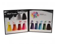 Vlasový vzorník gelových barev na vlasy s přímými pigmenty Subrina Professional Mad Touch