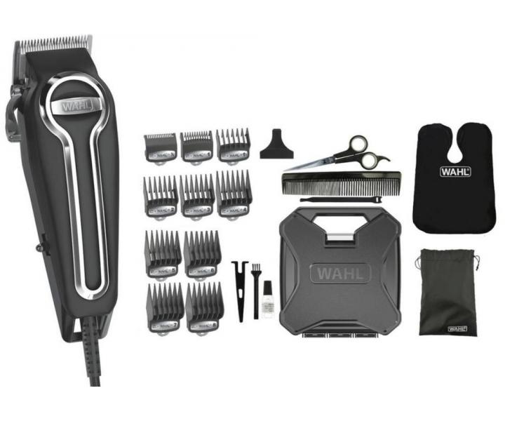 Set strojku na vlasy Wahl Elite Pro 79602-201 a zastihovae chloupk Micro GroomsMan 3214-0470