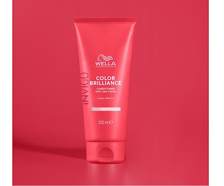 Kondicionr pro jemn a normln vlasy Wella Professionals Invigo Color Brilliance Fine