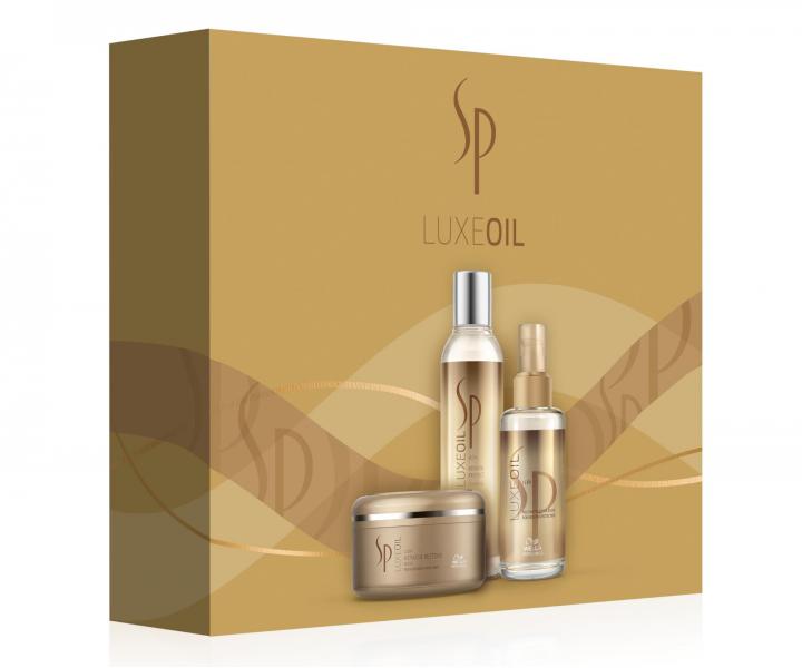 Dárková sada pro regeneraci a hydrataci vlasů Wella Professionals SP LuxeOil