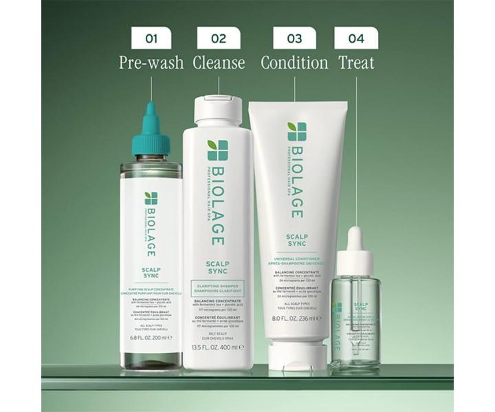 Čisticí šampon pro mastnou pokožku hlavy Biolage Scalp Sync Clarifying Shampoo