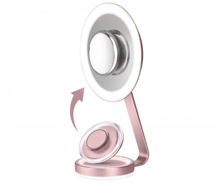 Elektrické zrcátko s osvětlením BaByliss LED Beauty Mirror 9450E - 10x zvětšovací
