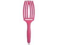 Kartáč Olivia Garden Fingerbrush Combo Medium - růžový