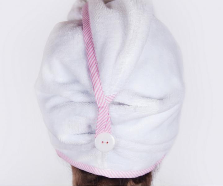 Turban na vlasy MaryBerry Candy Dream - bl s rovm proukem