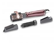 Horkovzdušná rotační kulma BaByliss Beliss Big Hair AS960E - 1000 W, starorůžová