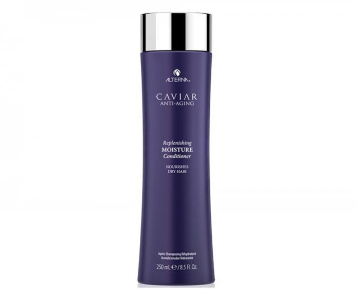 Dárková sada pro hydrataci suchých vlasů Alterna Caviar Anti-Aging Replenishing Moisture + taštička zdarma