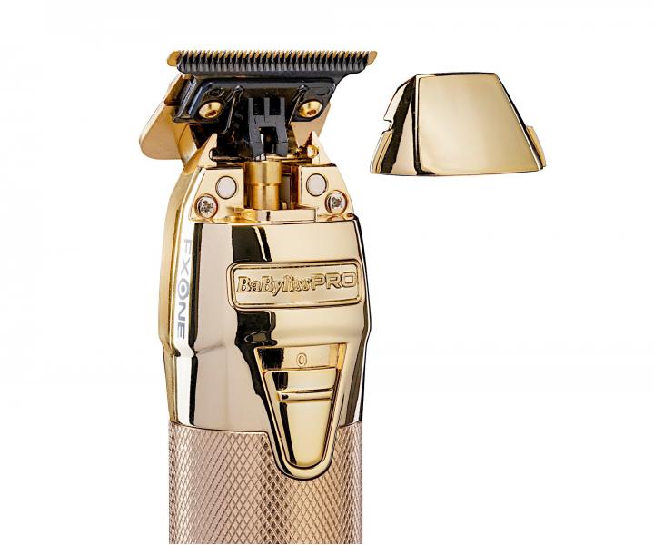 Profesionální konturovací strojek BaByliss Pro FXONE All Metal Skeleton FX799GE - zlatý
