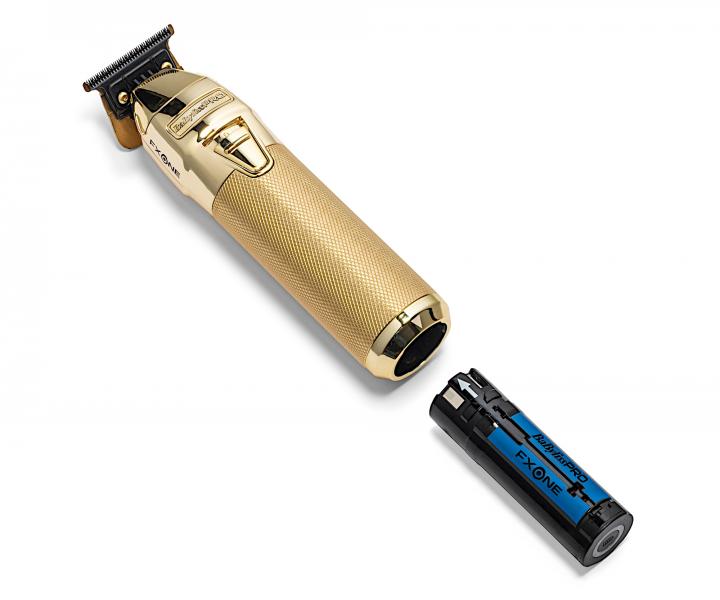 Profesionální konturovací strojek BaByliss Pro FXONE All Metal Skeleton FX799GE - zlatý