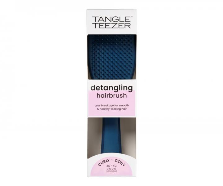 Kartáč na rozčesávání vlasů Tangle Teezer The Ultimate Detangler Naturally Curly Galactic Blue - galakticky modrý