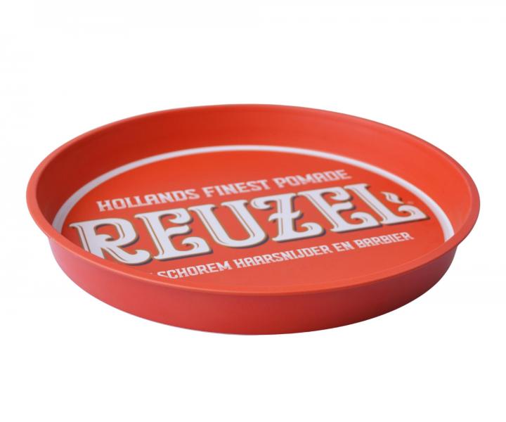 Plechov kulat podnos Reuzel - erven (bonus)