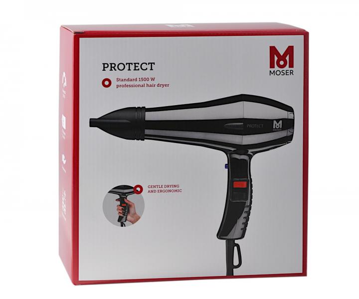 Fén na vlasy Moser Protect 1500 W - černý