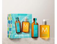 D�rkov� sada olejov� p��e Moroccanoil Treatment Hair & Hand Heroes + tekut� m�dlo na ruce Moroccanoil zdarma
