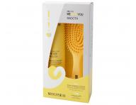 Dárková sada pro nepoddajné vlasy Selective Professional OnCare Smooth WeCareYou Kit - šampon + kartáč zdarma