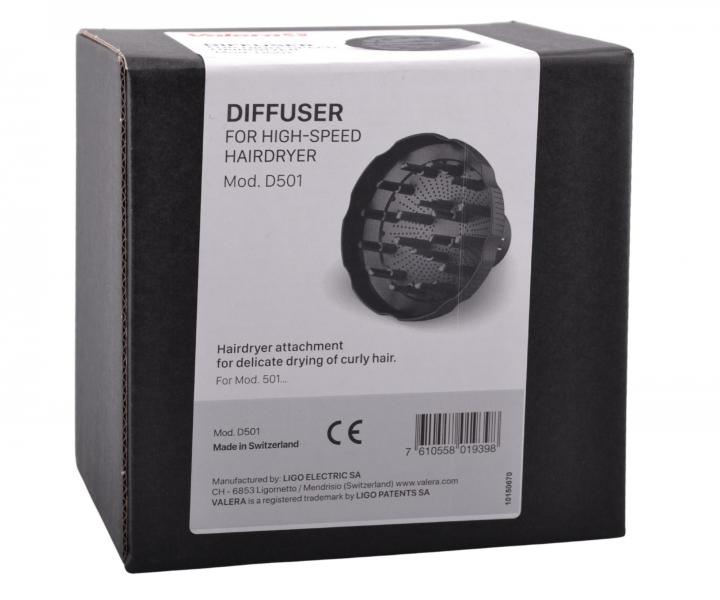 Difuz�r pro vysokorychlostn� f�ny Valera D501 - �ern�, 18 hrot�