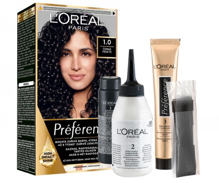 Permanentn� barva Lor�al Pr�f�rence 1.0 �ern�