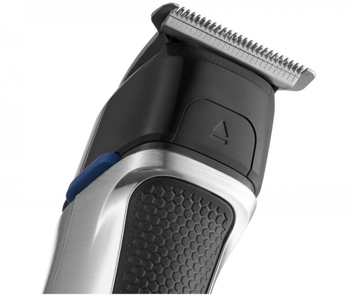 Multifunkční zastřihovač vlasů, vousů a celého těla Sencor Multigroomer Set for Men SHP 8500BK - stříbrný