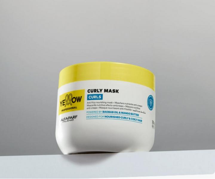 Maska pro vlnit�, kudrnat� a afro vlasy Yellow Professional Curls Curly Mask - 500 ml