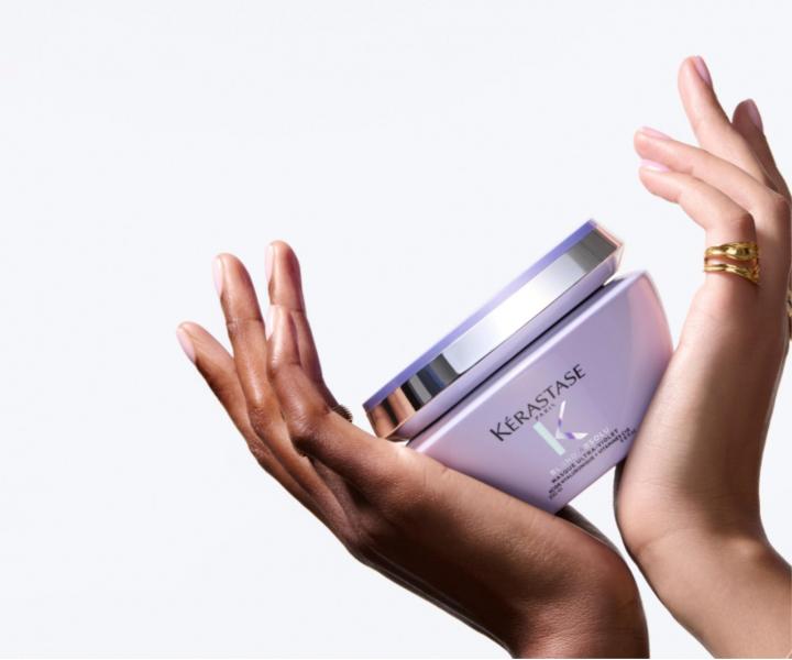 Maska pro neutralizaci �lut�ho t�nu K�rastase Blond Absolu Masque Ultra-Violet - 200 ml