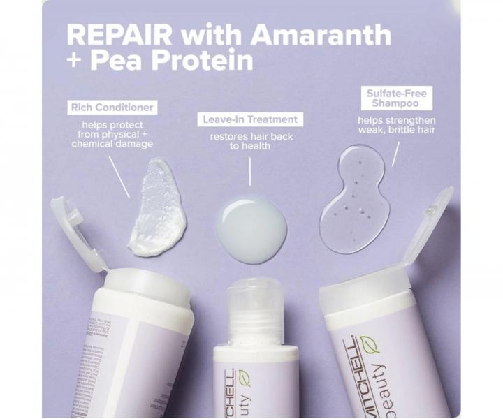 �ampon pro rekonstrukci po�kozen�ch vlas� Paul Mitchell Clean Beauty Repair Shampoo - 50 ml
