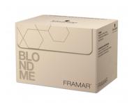 Profesionln kadenick hlinkov flie s embossingem Framar X Schwarzkopf Professional BlondMe - 97,5 m, zlat