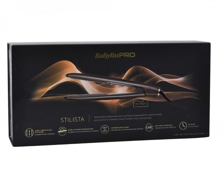 Profesion�ln� �ehli�ka na vlasy BaByliss Pro Stilista Styler BAB3550E - metalick� �ed�