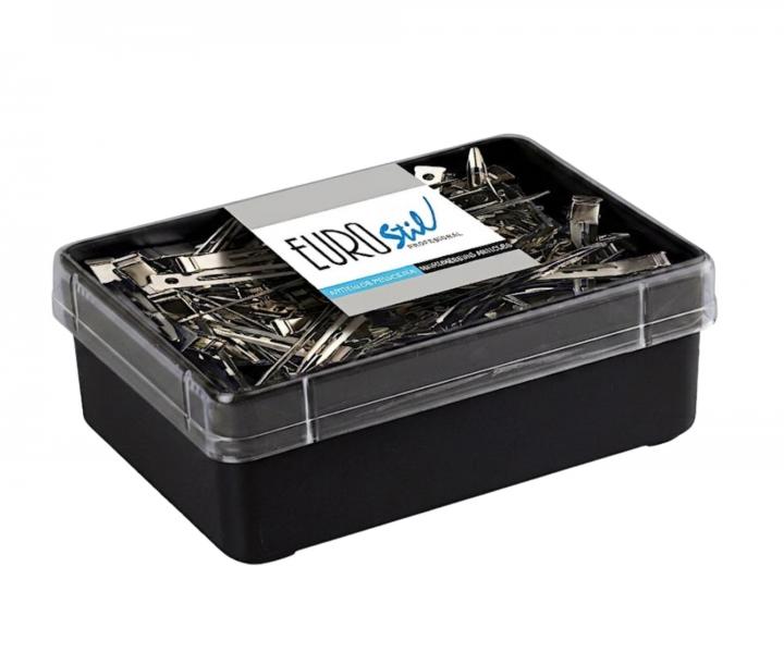 Kovov� spona do vlas� Eurostil Professional - 90 mm, 60 ks