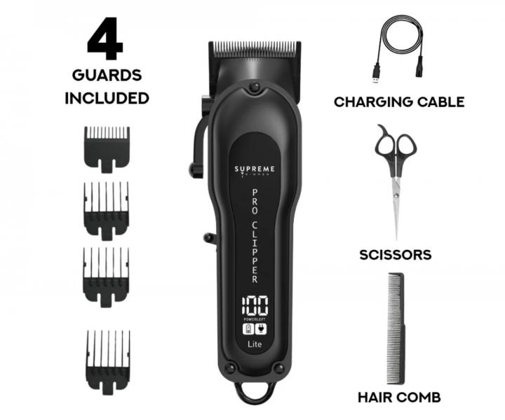 Profesion�ln� st�ihac� strojek Supreme Trimmer Pro Clipper Lite STC5000 - �ern�