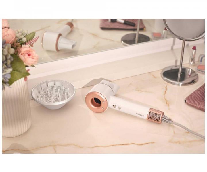 F�n na vlasy s difuz�rem Sencor High Speed Hair Dryer SHD 8900RS - 1500 W, b�l�