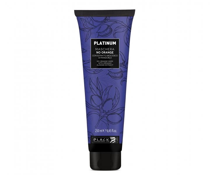 Dárková neutralizační sada pro tmavé vlasy Black Platinum No Orange
