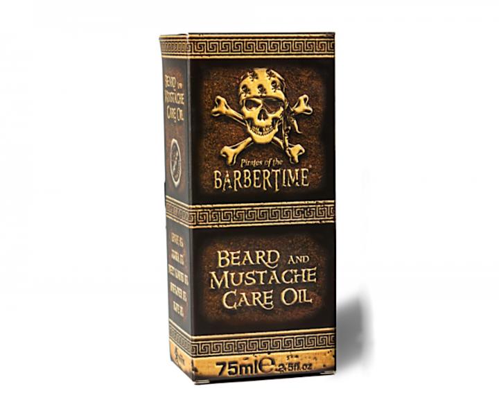 Pečující olej na vousy a knír Barbertime Beard and Mustache Care Oil - 75 ml
