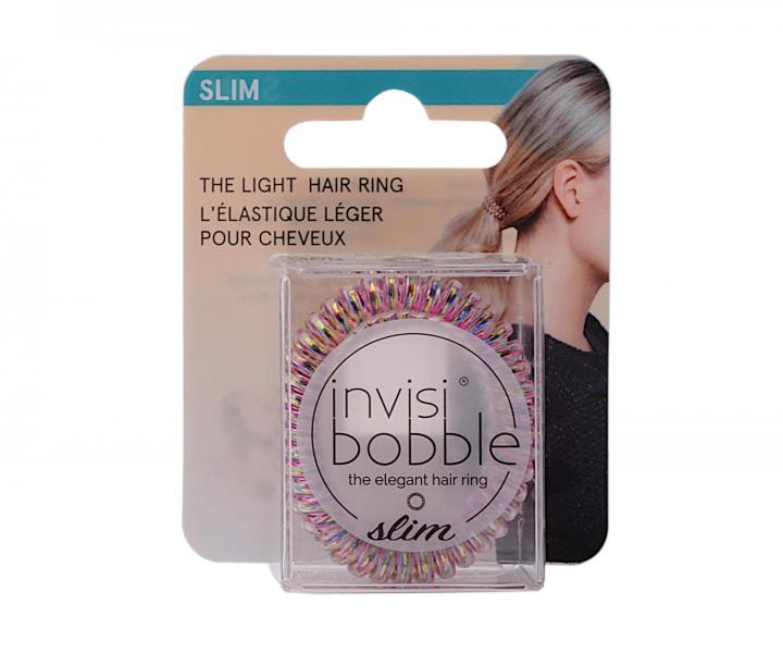 Tenké spirálové gumičky Invisibobble Slim Vanity Fairy - 3 ks