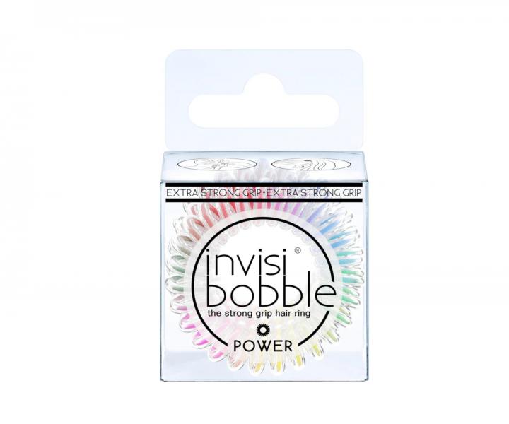 Spirálová gumička do vlasů Invisibobble Power Magic Rainbow - duhová, 3 ks
