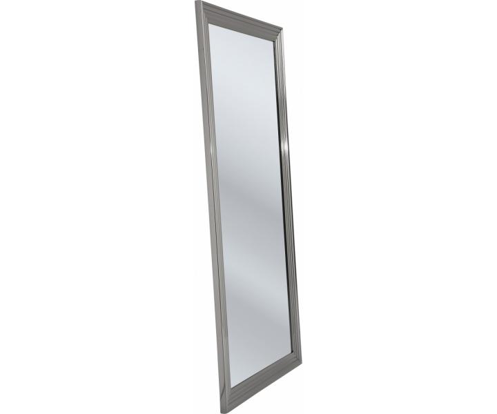 Kadeřnické zrcadlo Kare Frame Silver - stříbrné, 180 x 90 cm - II.jakost, vada na zrcadle