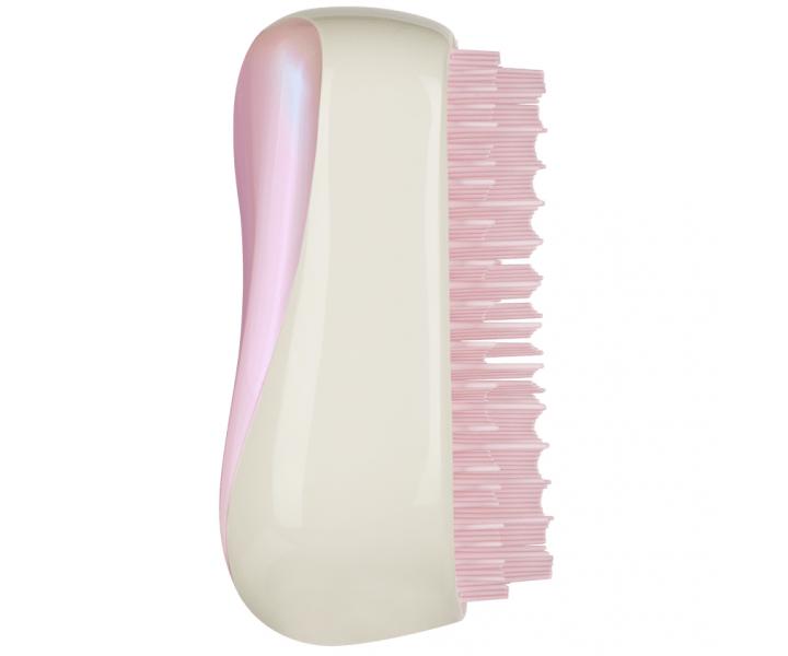 Kartáč na vlasy Tangle Teezer Compact Holographic - duhově růžový