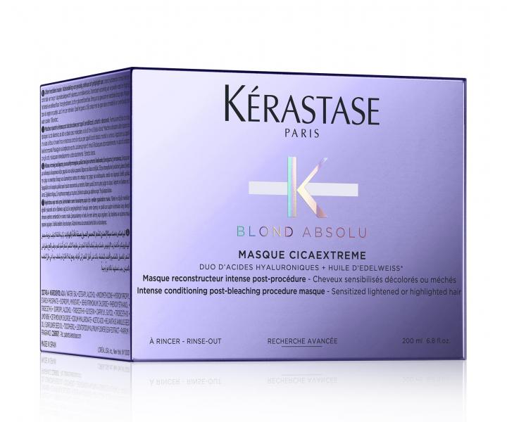 Hloubkově regenerační maska pro blond vlasy Kérastase Blond Absolu Masque Cicaextreme - 200 ml