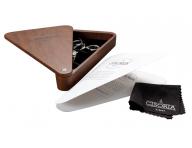 Kadeřnické nůžky Sibel Cisoria Luxury OX625 6,25" - stříbrné