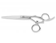 Kadeřnické nůžky Sibel Cisoria Luxury OEW550 5,5" - stříbrné - použité, poškozený or. obal