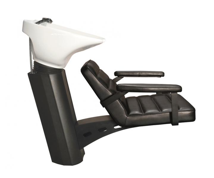 Kadeřnický mycí box Hairway Iron - černý