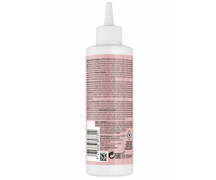 Lotion pro uzamen barvy ve vlasech Loral Vitamino Color Acidic Sealer - 210 ml