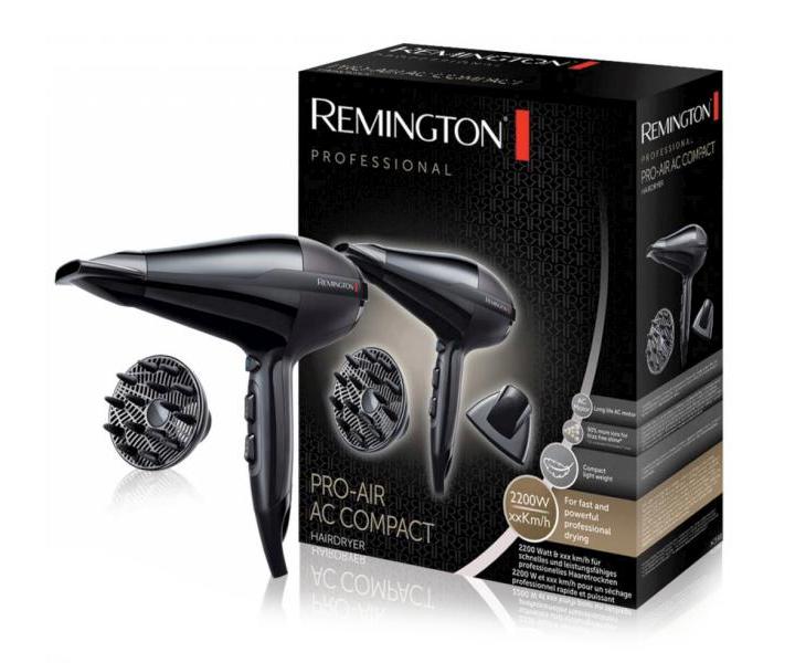 Fén na vlasy Remington Pro-Air AC Compact ionic - černý