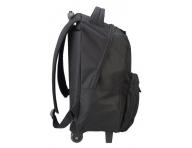 Cestovní batoh s teleskopickou rukojetí Sibel Backpack - černý - použité, odřená kolečka
